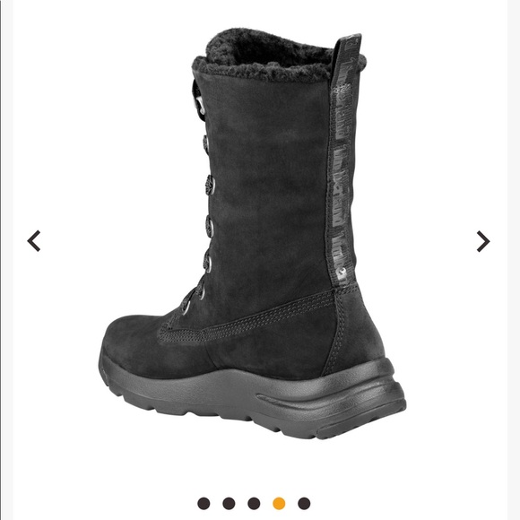 Timberland Mable Town Mid Waterproof Boots Black - Picture 4 of 8